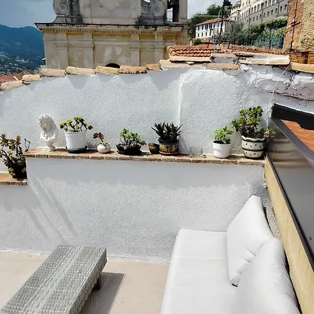 Attico Romantico Con Terrazza - Palm Street, 104 - Free Wifi * Sanremo